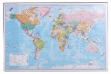 Podložka psací mapa Světa 40x60 cm