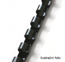 Hřbet plastový ECO 16 černý (100 ks)