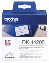 Role papírová Brother DK44205, 62 mm x 30,48 m, sním., bílá
