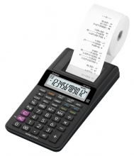 Kalkulačka Casio HR 8 RCE BK s tiskem, černá