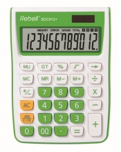 Kalkulačka stolní Rebell SDC912+, zelená