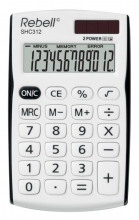 Kalkulačka Rebell SHC312, 12 míst, černá