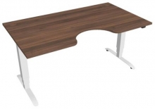 Stůl Hobis Ergo MSE 3 1600, el. stavitelný, 160 cm, ořech
