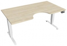 Stůl Hobis Ergo MSE 3M 1600, el. stavitelný, 160 cm, akát