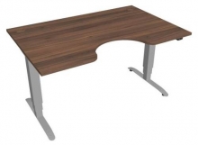 Stůl Ergo MS 3 1400, elektricky stavitelný, 140 cm, ořech