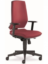 Židle kancelářská STREAM 280 SY, područky, červená