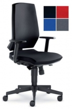 Židle kancelářská STREAM 280 SY, područky, modrá
