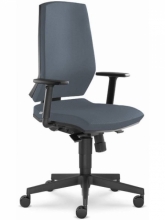 Židle kancelářská STREAM 280 SY, područky, šedá