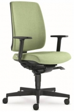 Židle kancelářská Leaf 500-SYA, zelená
