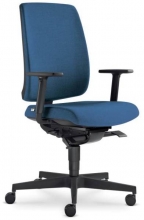 Židle kancelářská Leaf 500-SYA, modrá