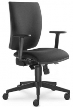 Židle kancelářská Lyra 207-SY, černá