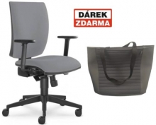 Židle kancelářská Lyra 207-SY, šedá