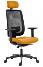 Židle kancelářská Eclipse NET 1930-SYN, žlutá