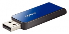Flash Disk USB Apacer AH334, 16 GB, USB 2.0, modrý