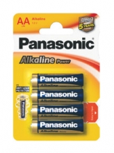 Baterie Panasonic LR6 Alkaline Power 1,5 V, AA, 4 ks