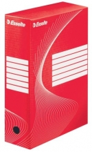 Krabice archivační 100 mm, červená