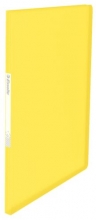 Kniha katalogová Esselte VIVIDA, 20 kapes, žlutá