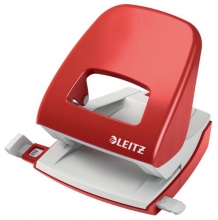 Děrovač stolní Leitz NeXXt 5008, 30 listů, červený