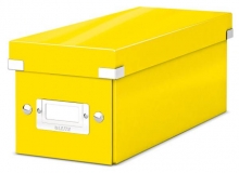 Krabice archivační na CD Leitz Click-N-Store WOW, žlutá