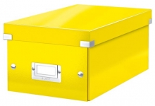 Krabice archivační na DVD Leitz Click-N-Store, žlutá