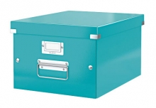 Krabice archivační Leitz Click-N-Store M (A4), led. modrá