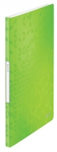 Kniha katalogová Leitz WOW 20 kapes, zelená