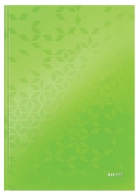 Zápisník Leitz WOW A4, linkovaný, zelený