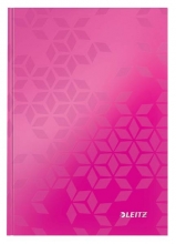 Zápisník Leitz WOW A5, linkovaný, růžový