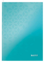 Zápisník Leitz WOW A5, linkovaný, ledově modrý