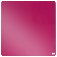 Tabule magnetická popisovací Nobo 360x360 mm, růžová
