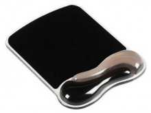Podložka pod myš Kensington Duo Gel Mouse Pad, šedo-černá