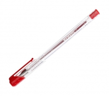 Pero kuličkové Kores K-Pen K11, 1 mm, gelové, červené