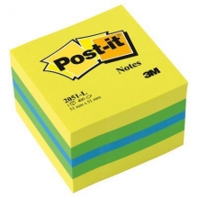 Bloček Post-it 2051-L, 51x51 mm, 400 lístků, žlutý