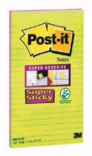 Bloček Post-it 5845-SS-eu, linkovaný,127x203 mm (bal. 2 ks)