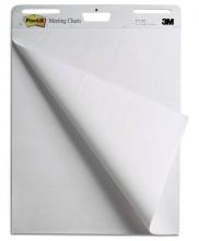 Flipchart samolepicí Post-it 63,5 x 76,2 cm, 30 listů, bílý