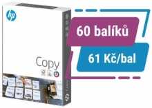 Papír xer. HP Copy CHP910 A4, 80 g, 500 l., 60 bal. - Akce