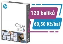 Papír xer. HP Copy CHP910 A4, 80 g, 500 l., 120 bal. - Akce