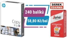 Papír xer. HP Copy CHP910 A4, 80 g, 500 l., 240 bal. - Akce