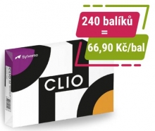 Papír xerografický Clio A4, 80 g, 500 listů, 240 bal. - Akce