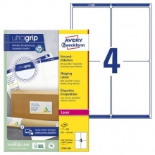 Etikety na balíky Avery L7169-100, 99,1x139 mm, 100 listů
