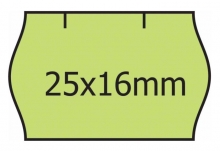 Etiketa cenová 25x16 zelená CN