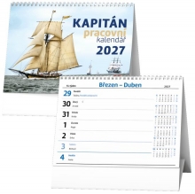 Kalendář stolní, Kapitán 2026
