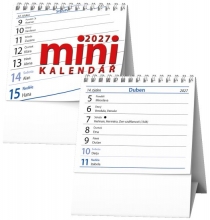 Kalendář stolní, Mini 2027