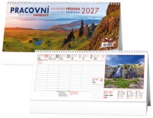 Kalendář stolní, Daňový Příroda 2027