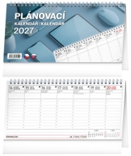Kalendář stolní, Plánovací CZ/SK 2027