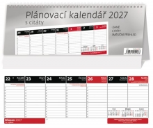 Kalendář stolní, Plánovací s citáty 2027
