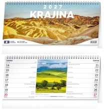 Kalendář stolní, Krajina 2027