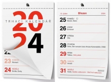 Kalendář nástěnný, Trhací A6 2024