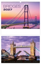 Kalendář nástěnný, Bridges 2027