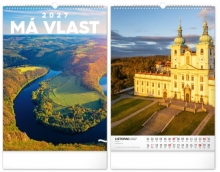 Kalendář nástěnný, Má vlast 2027